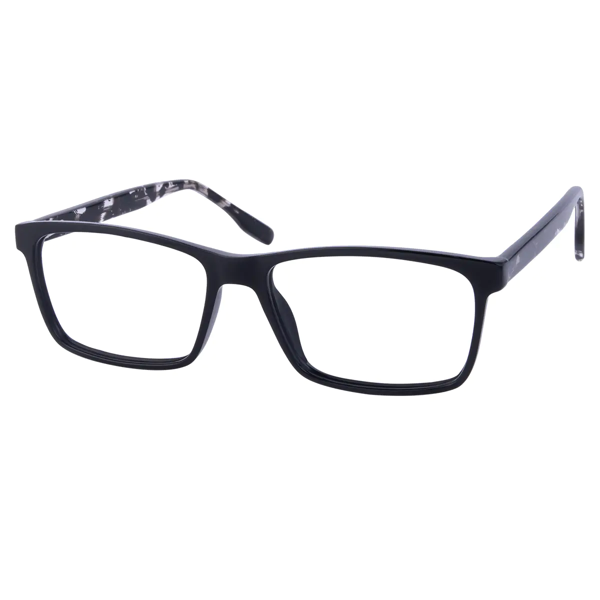 Rectangle Black Eyeglasses