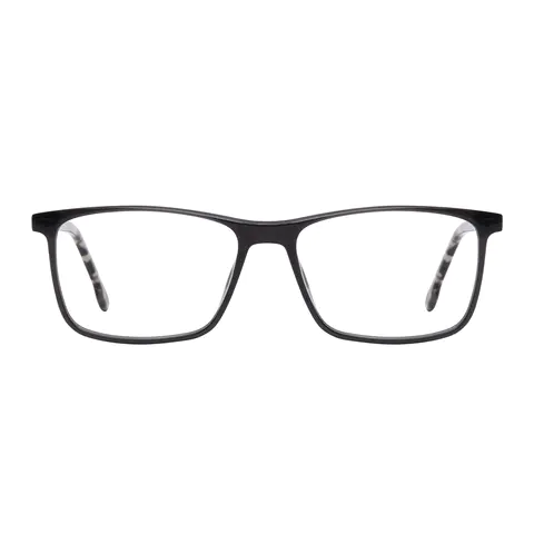 Rectangle Grey Eyeglasses