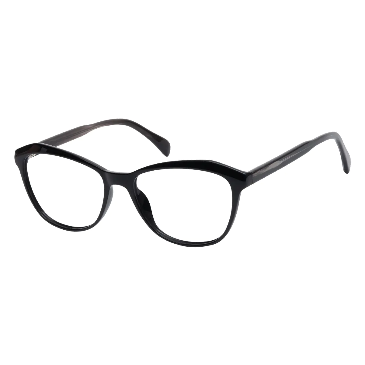 Cat-eye Black Eyeglasses