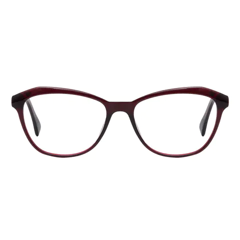 Cat-eye Red Eyeglasses