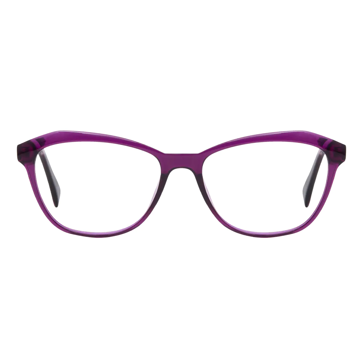 Cat-eye Purple Eyeglasses
