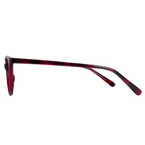 Oval Brown Eyeglasses