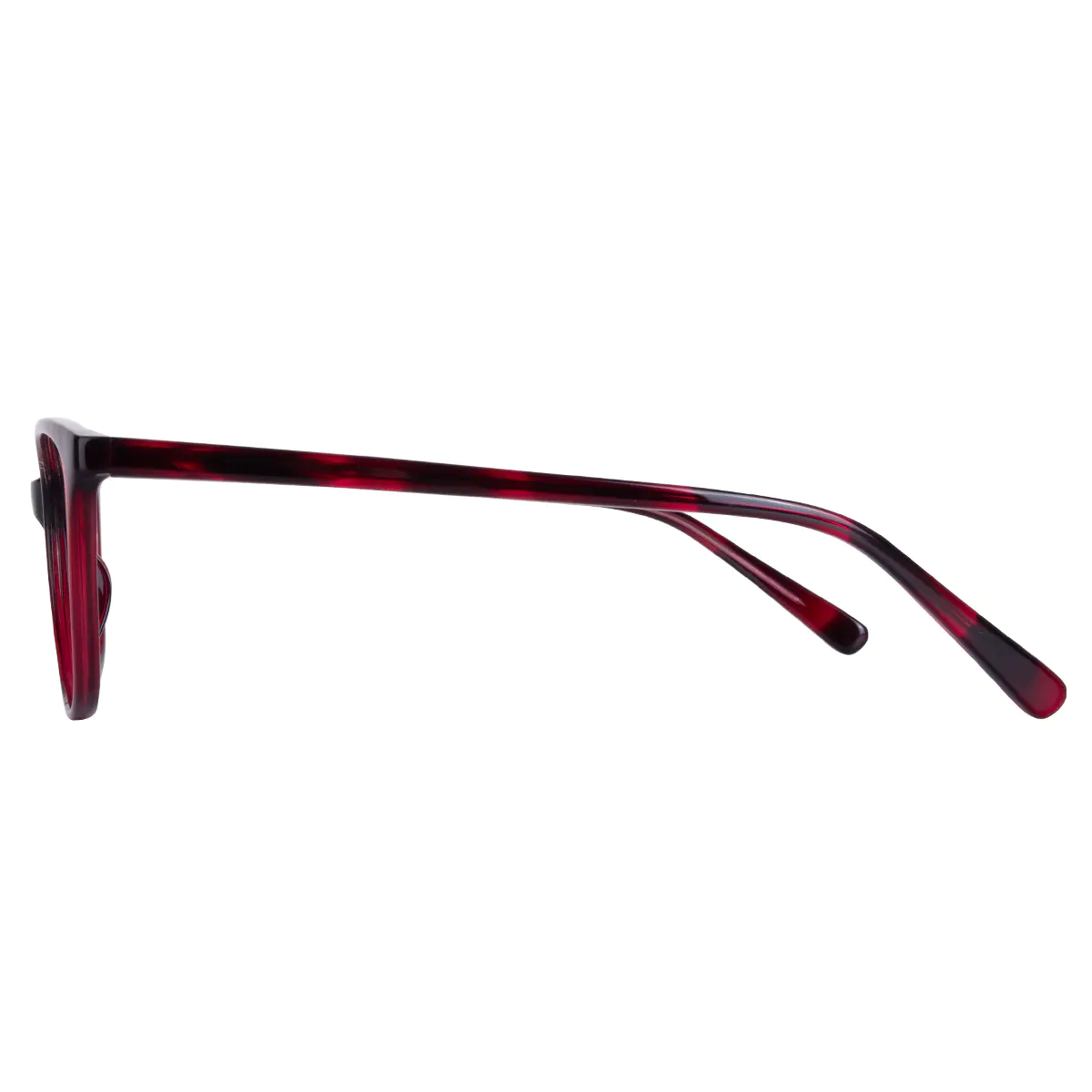 Oval Brown Eyeglasses