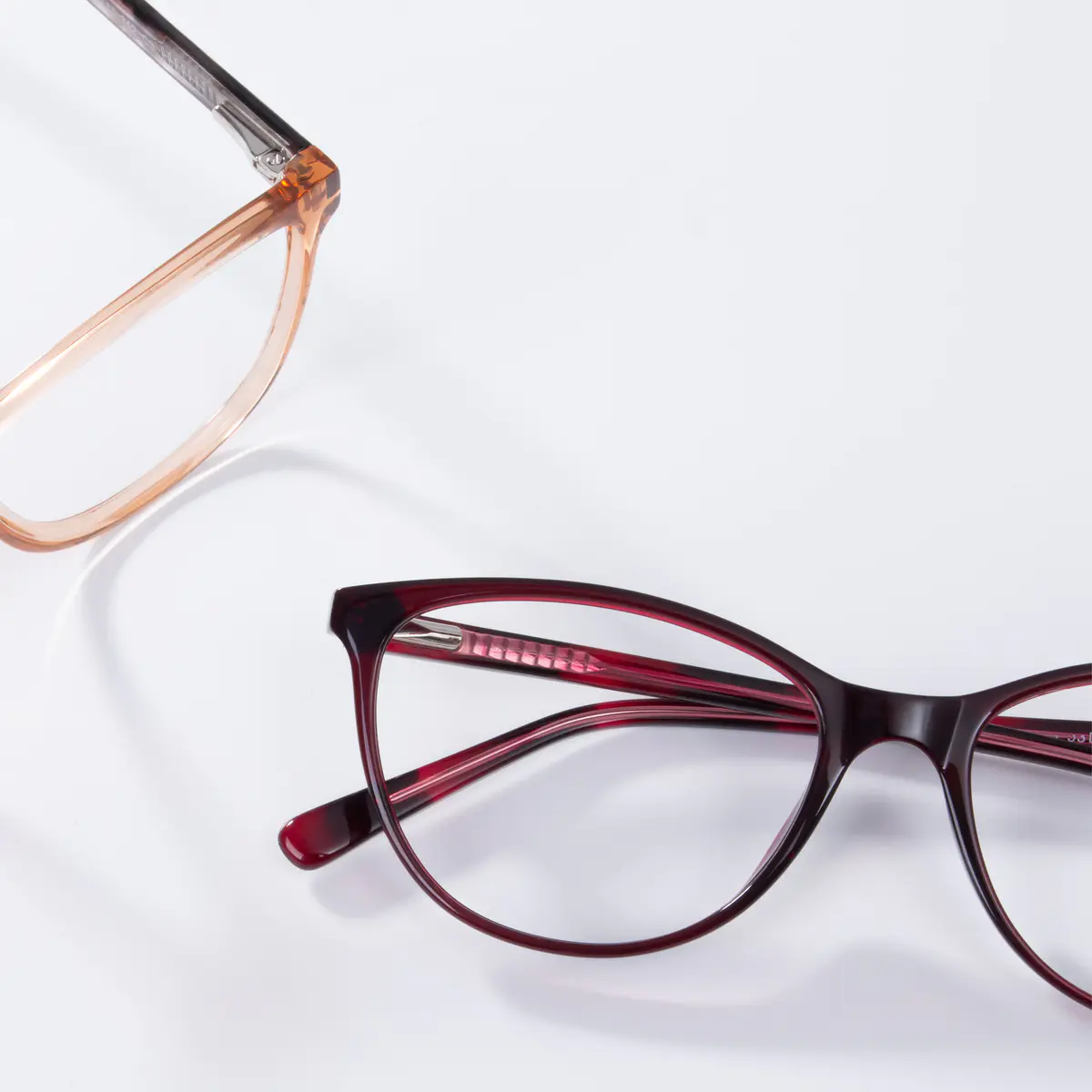 Oval Brown Eyeglasses