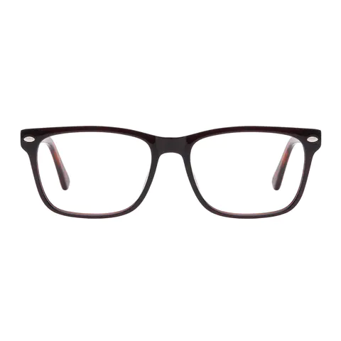 Rectangle Tortoiseshell Eyeglasses