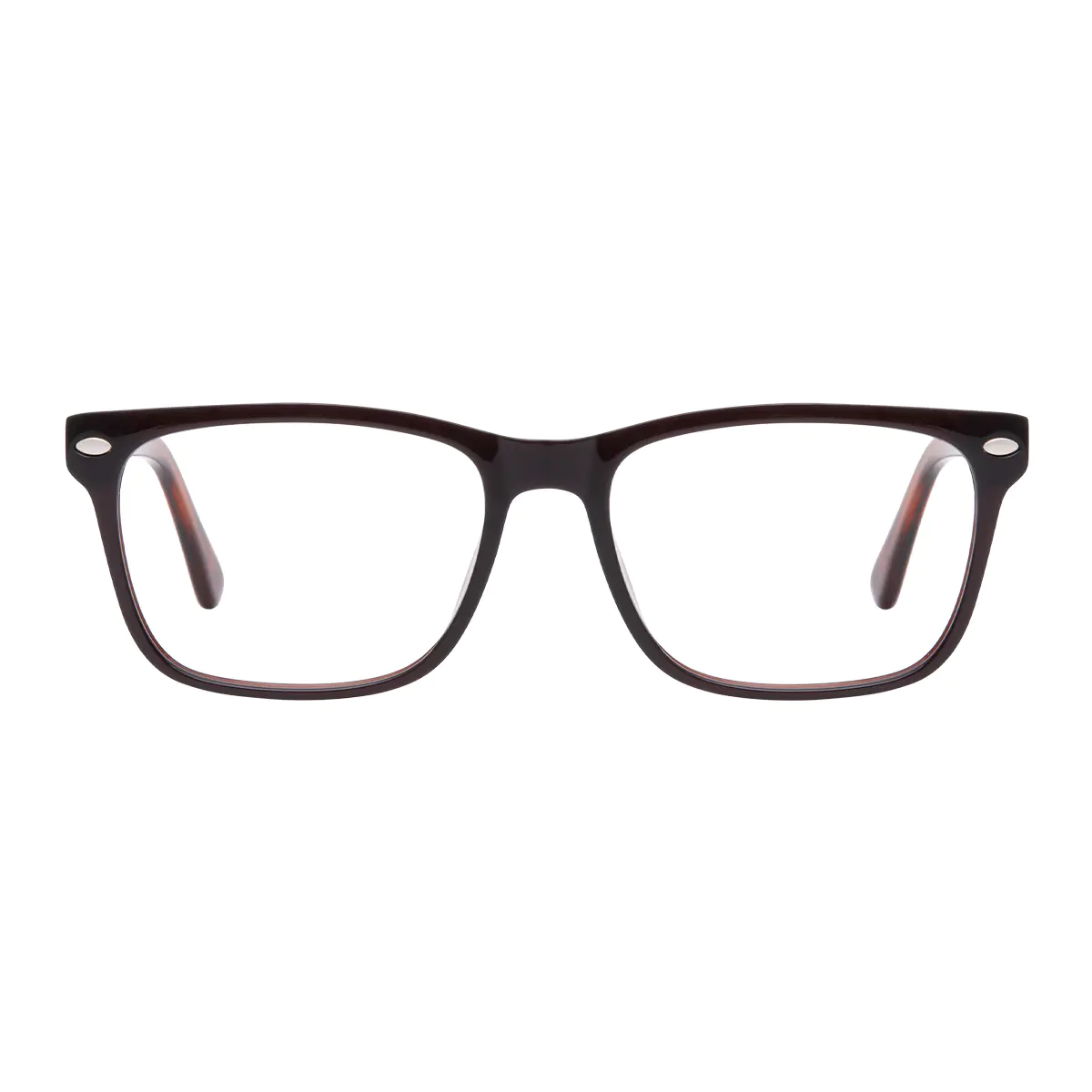 Rectangle Tortoiseshell Eyeglasses