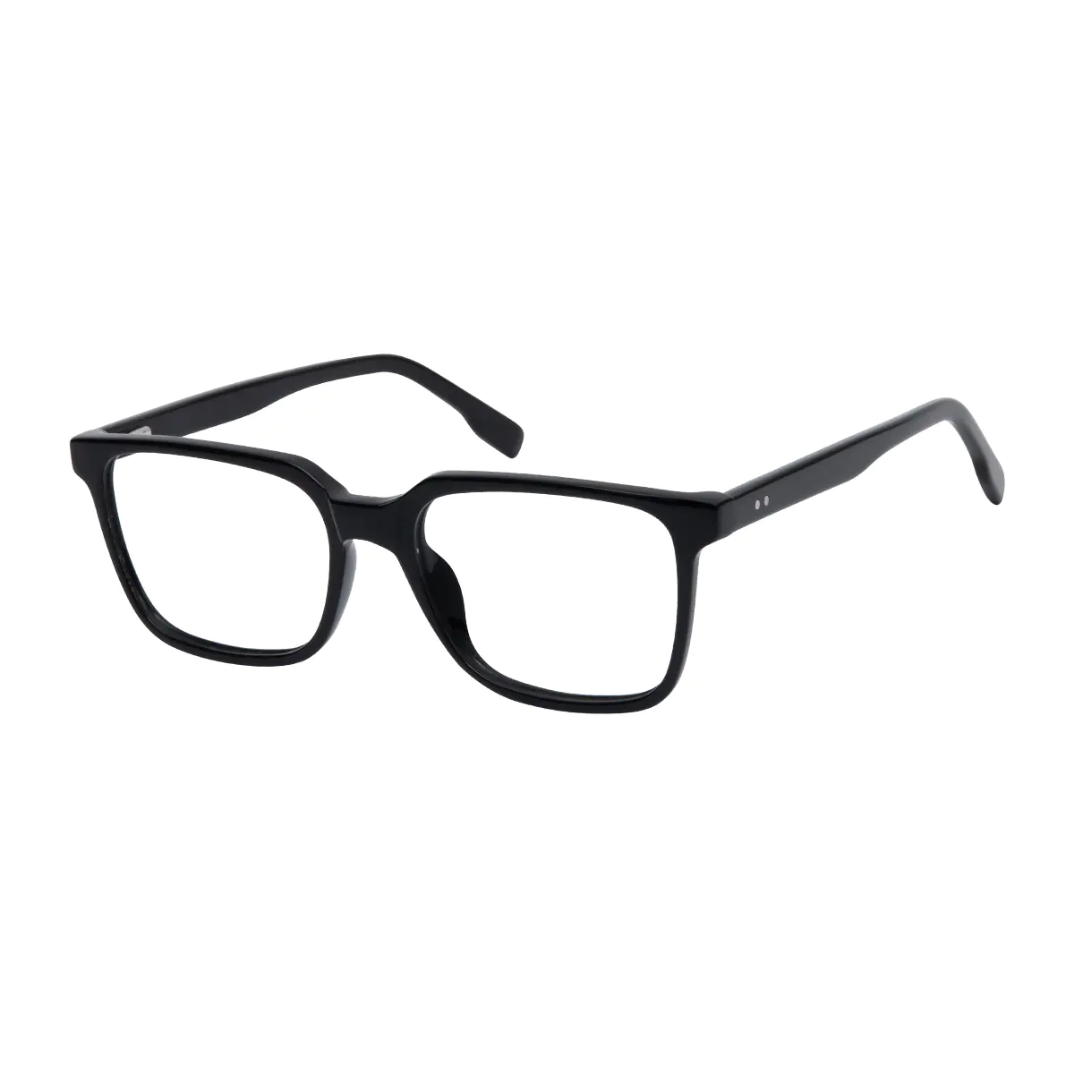 Rectangle Black Eyeglasses