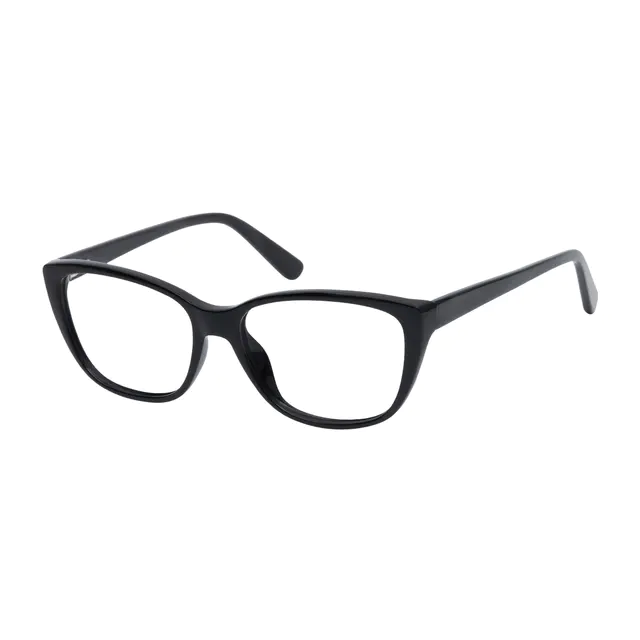 Square Black Eyeglasses
