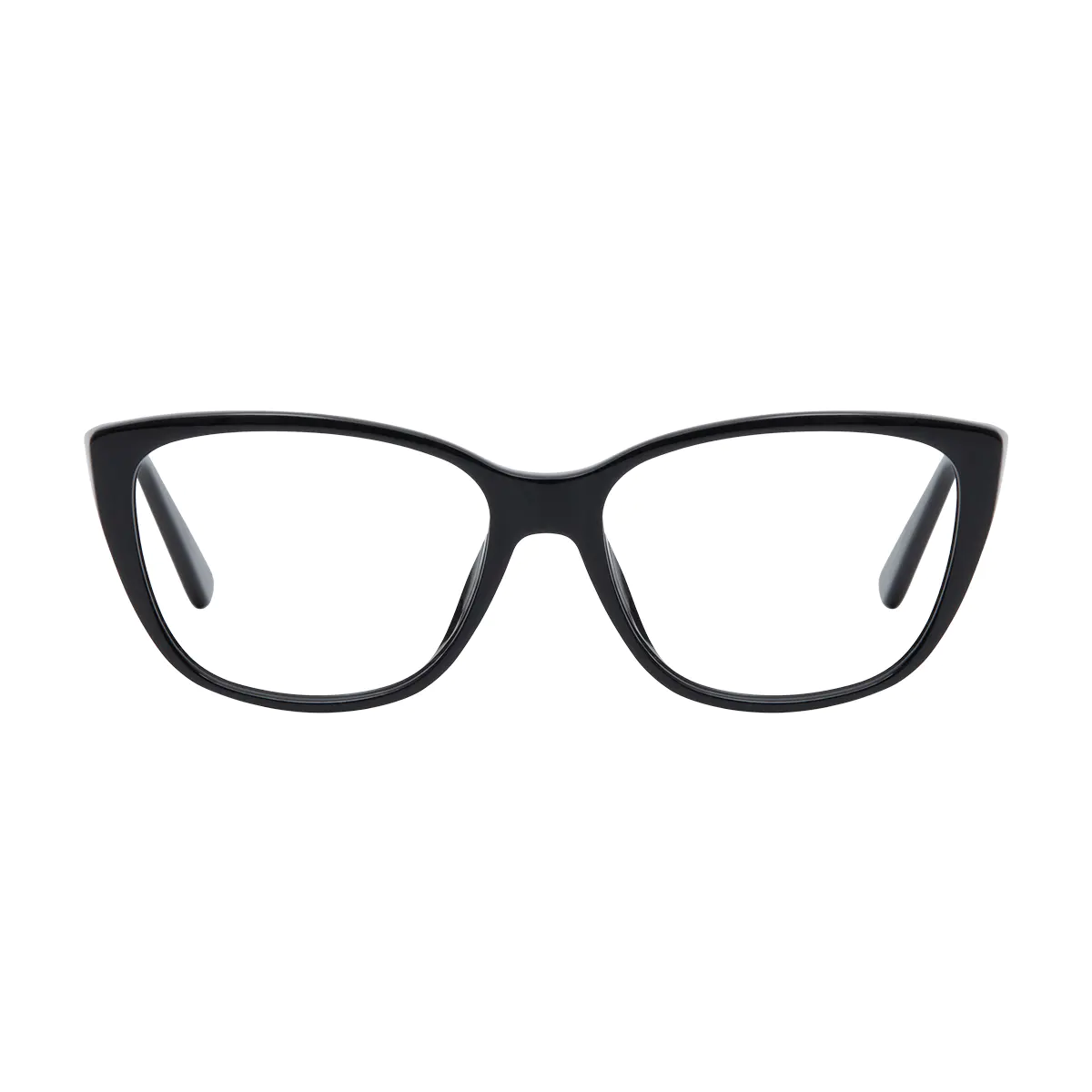 Square Black Eyeglasses