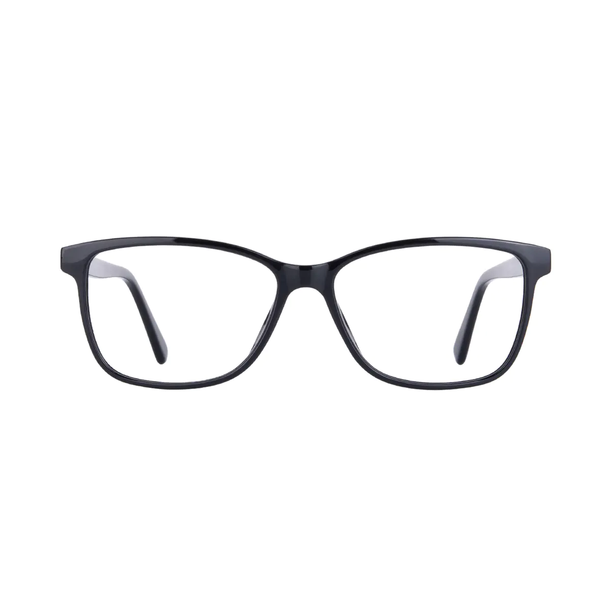 Square Black Eyeglasses