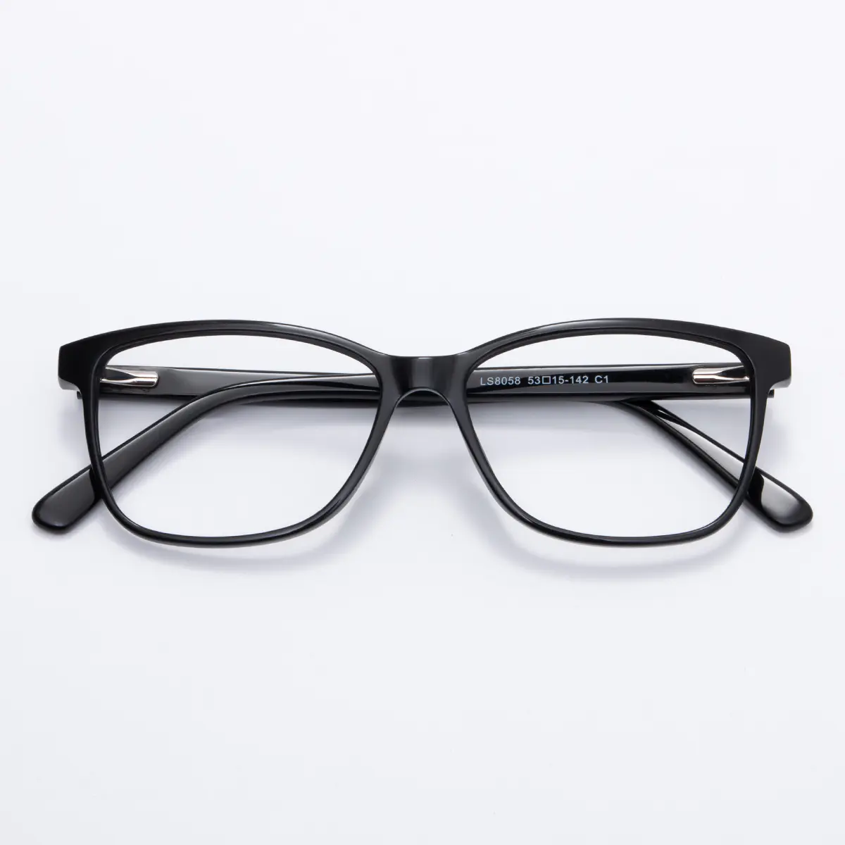 Square Black Eyeglasses
