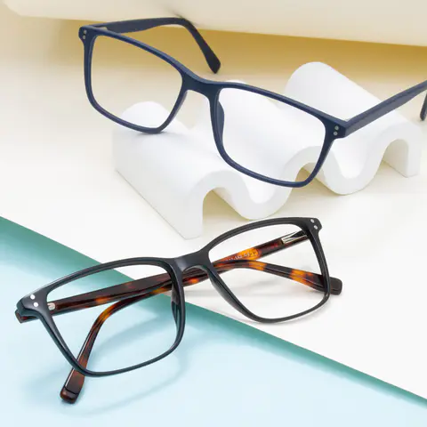 Rectangle Black Eyeglasses