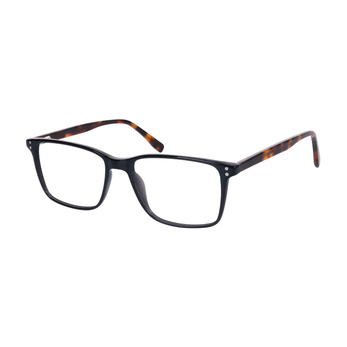 Rectangle Black Eyeglasses