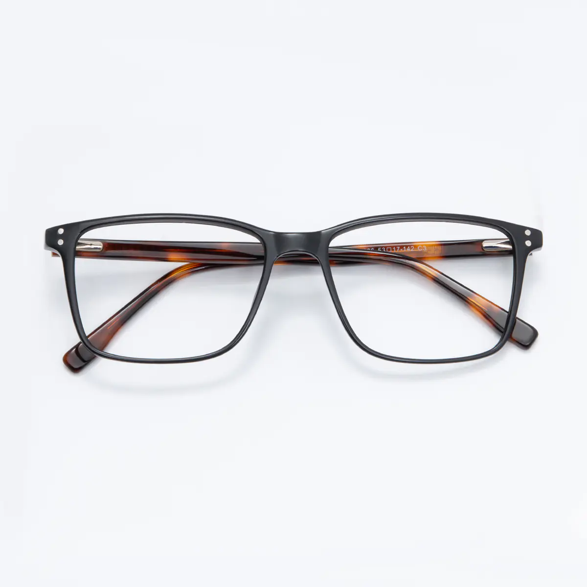 Rectangle Black Eyeglasses