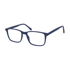 Rectangle Blue Eyeglasses