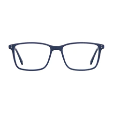 Rectangle Blue Eyeglasses