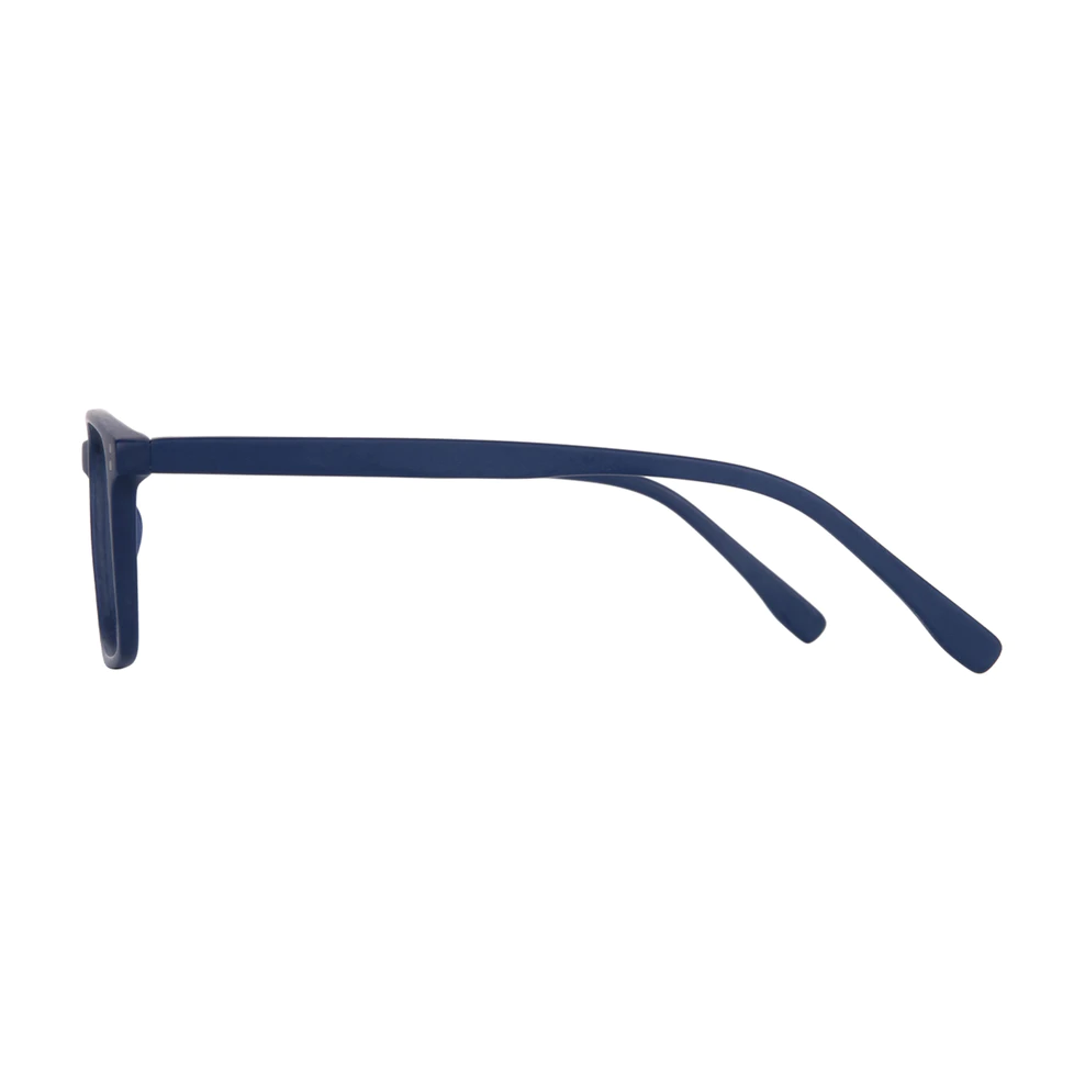 Rectangle Blue Eyeglasses
