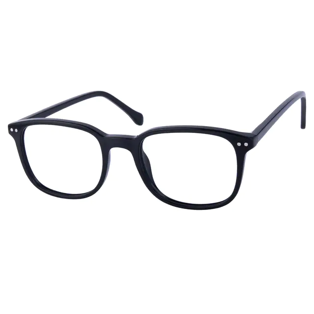 Rectangle Black Eyeglasses