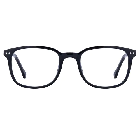 Rectangle Black Eyeglasses