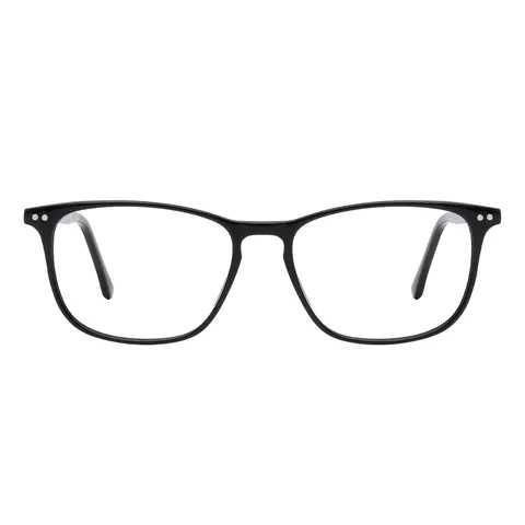 Rectangle Black Eyeglasses