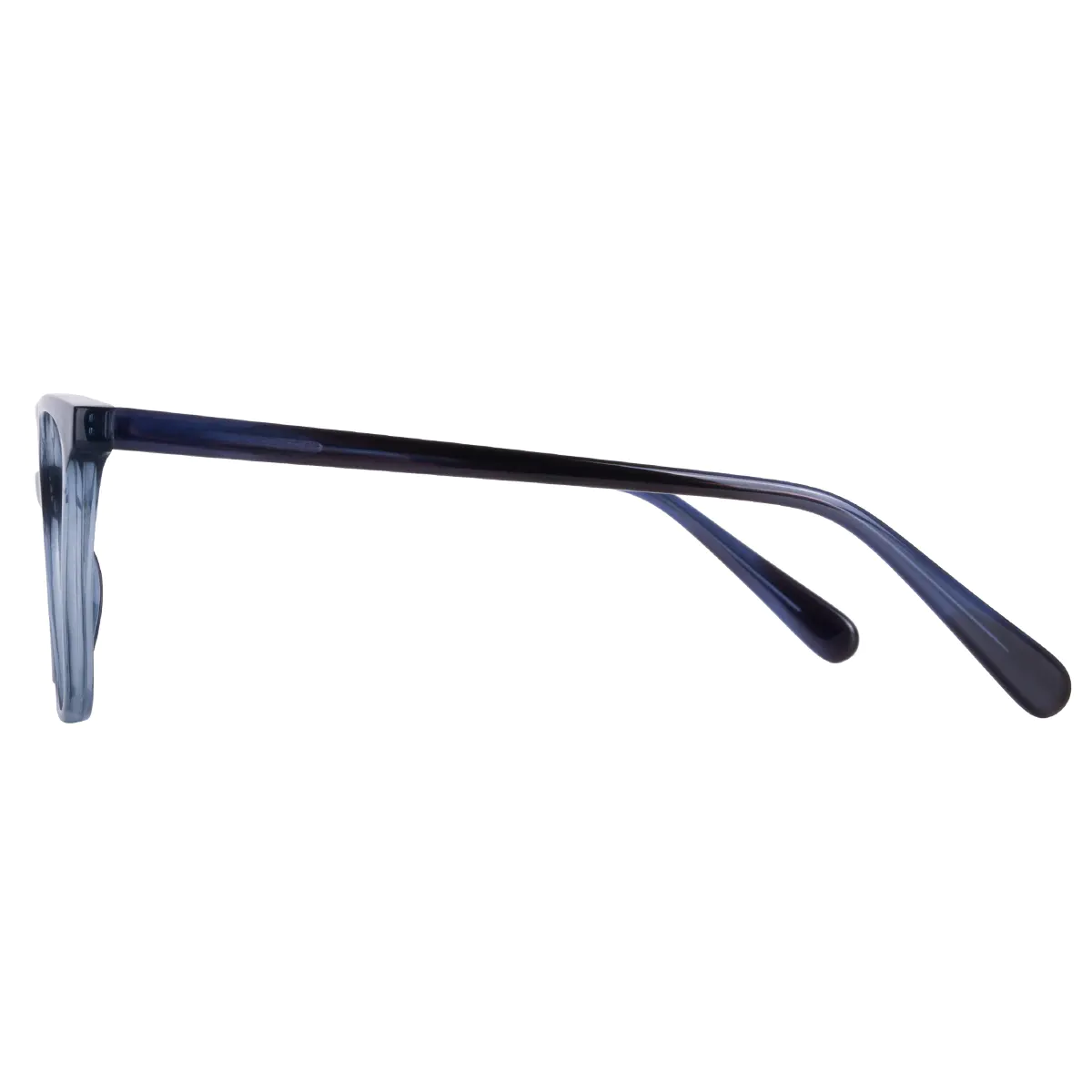 Square Blue Eyeglasses