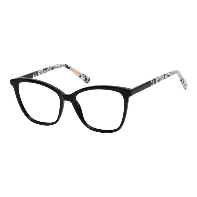 Square Black Eyeglasses