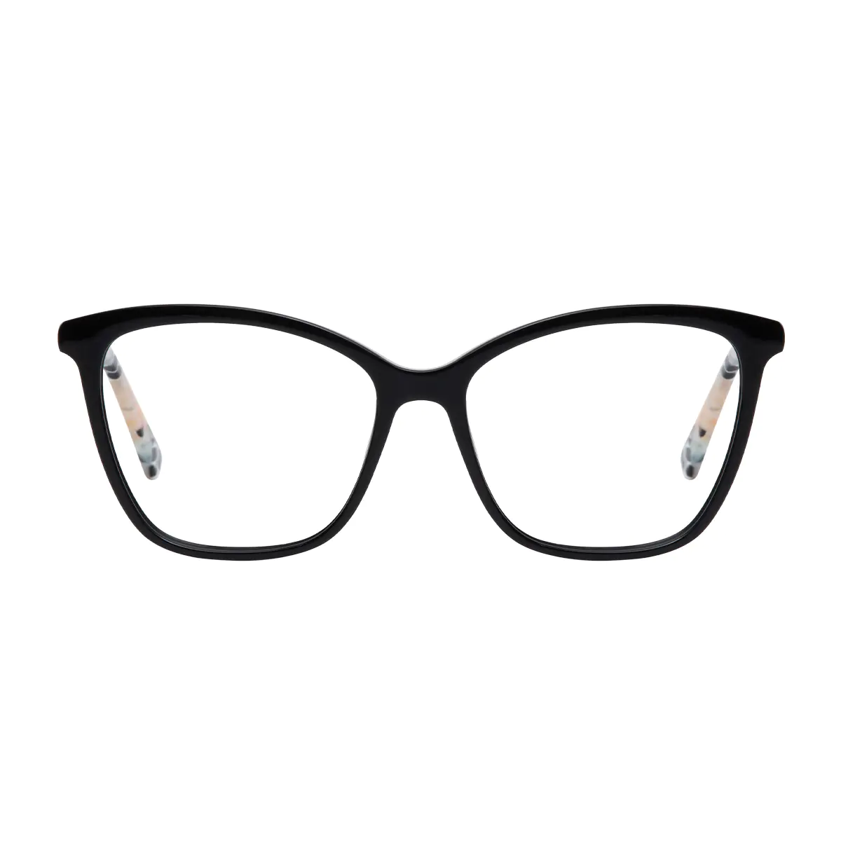 Square Black Eyeglasses