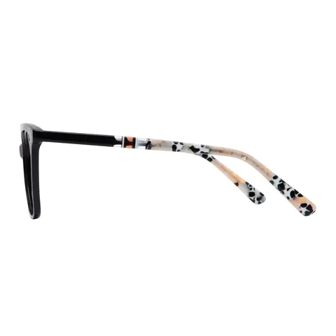 Square Black Eyeglasses