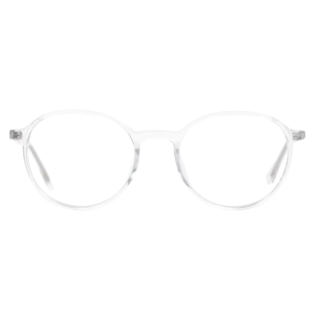 Oval Clear Eyeglasses