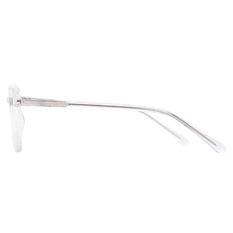 Oval Clear Eyeglasses