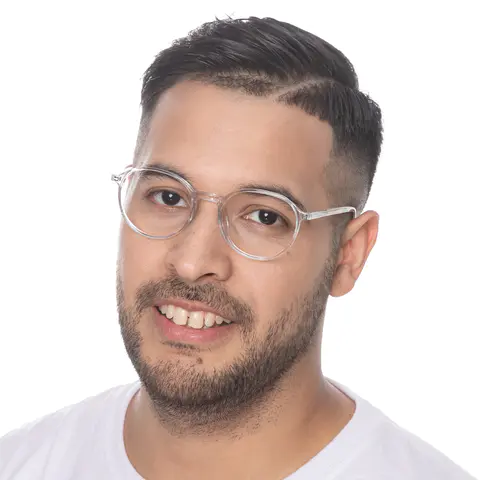 Oval Clear Eyeglasses