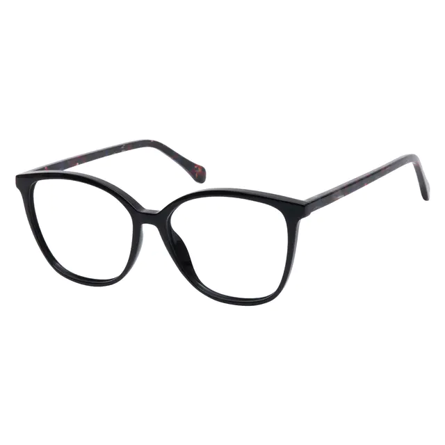 Square Black Eyeglasses