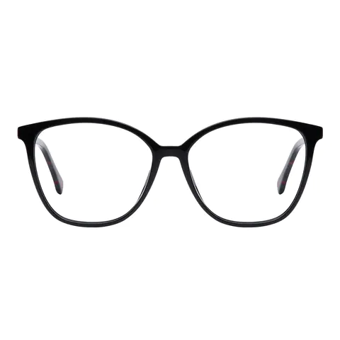 Square Black Eyeglasses