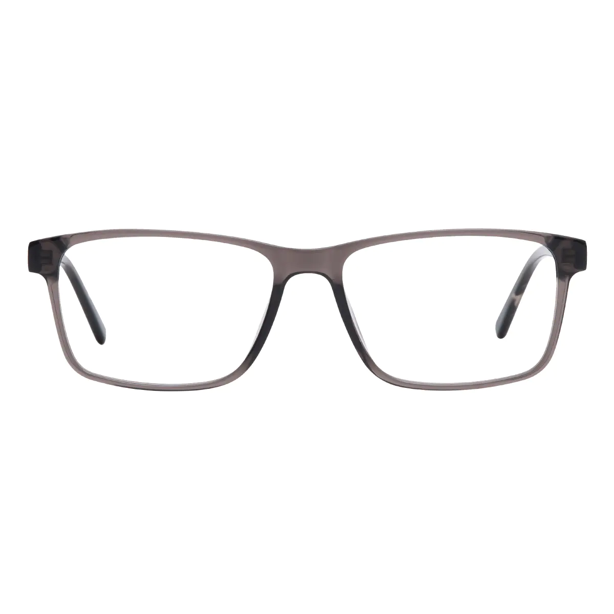Rectangle Grey Eyeglasses