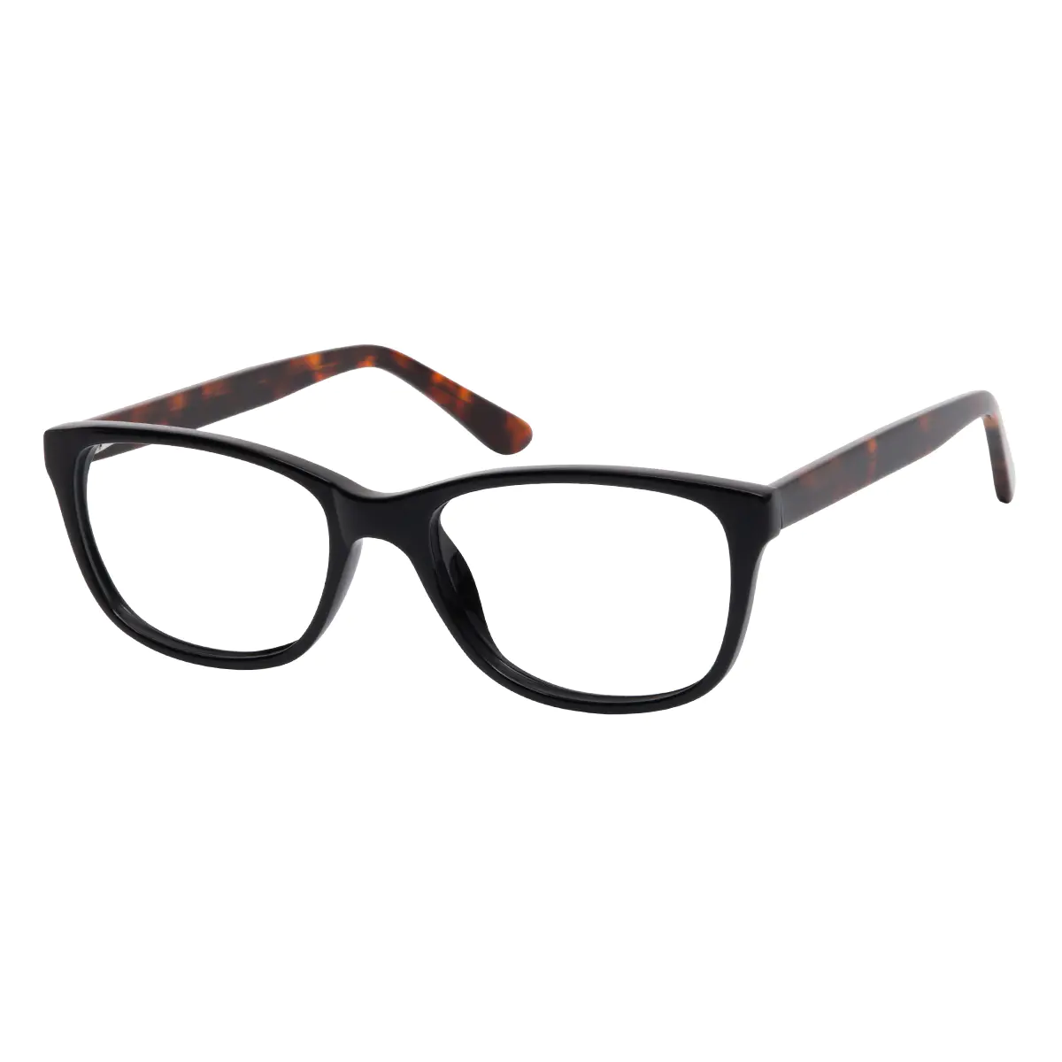 Rectangle Black Eyeglasses