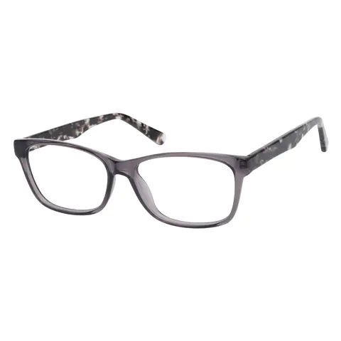 Rectangle Grey Eyeglasses