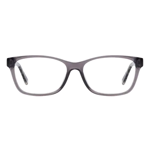 Rectangle Grey Eyeglasses
