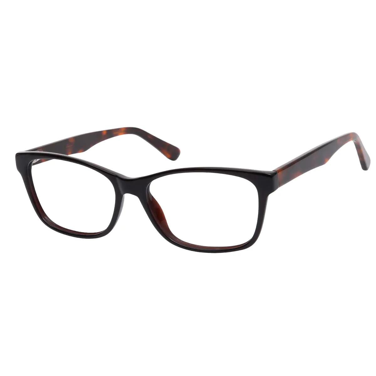 Rectangle Black Eyeglasses