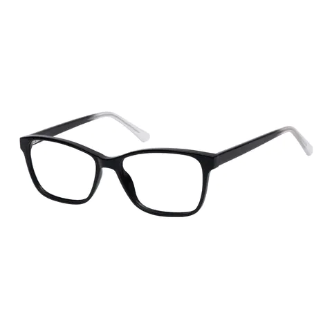 Square Black Eyeglasses