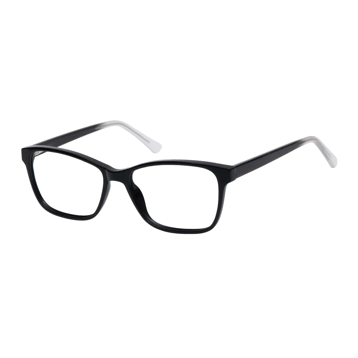 Square Black Eyeglasses