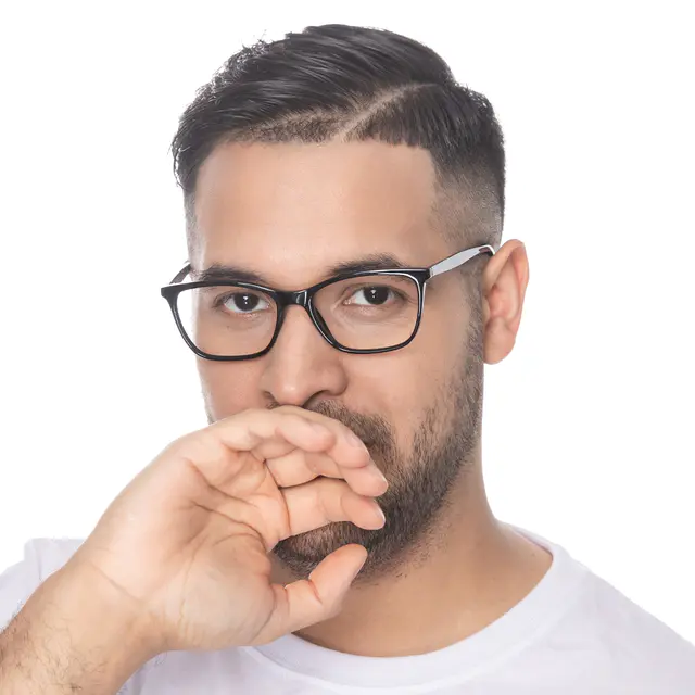 Square Black Eyeglasses