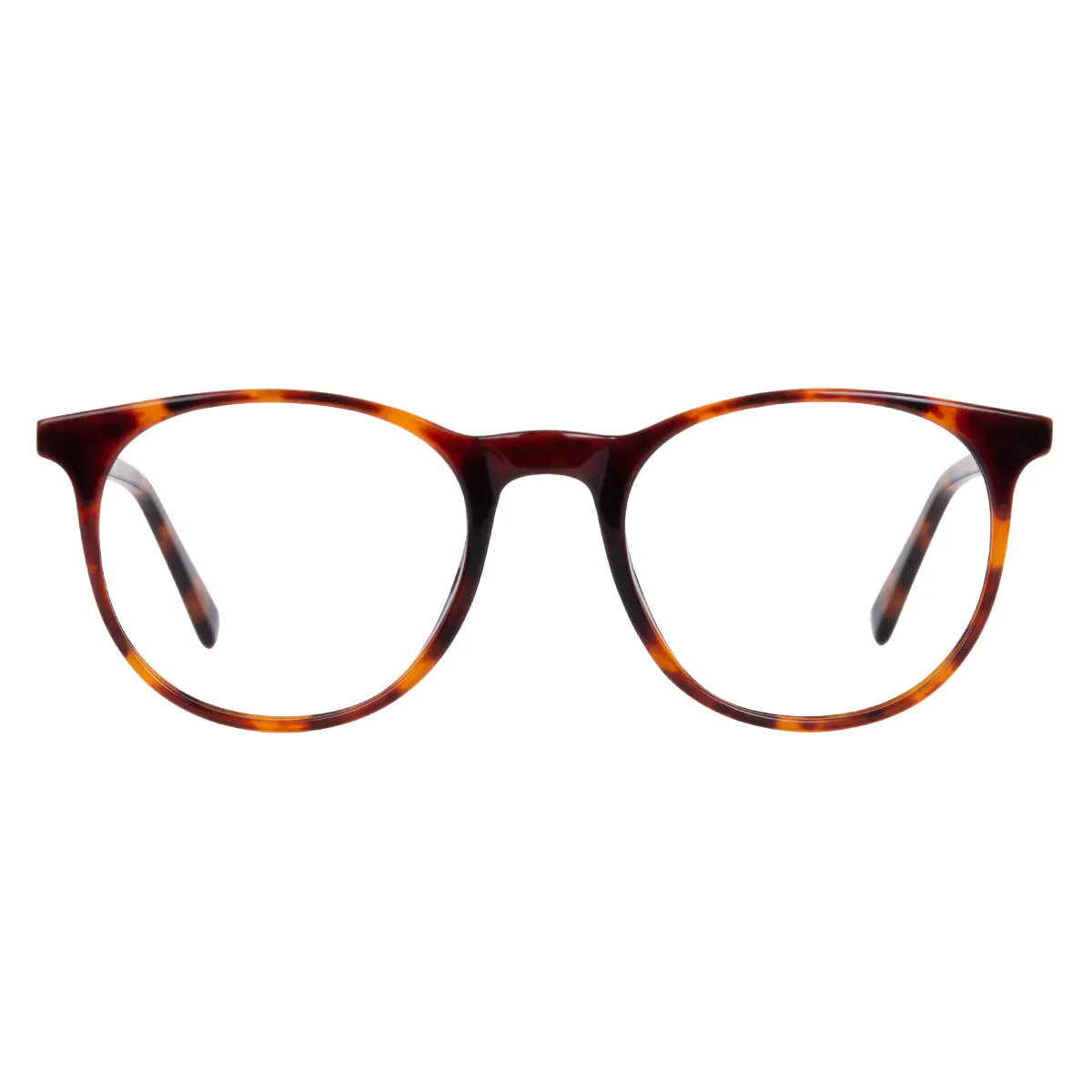 Round Tortoiseshell Eyeglasses