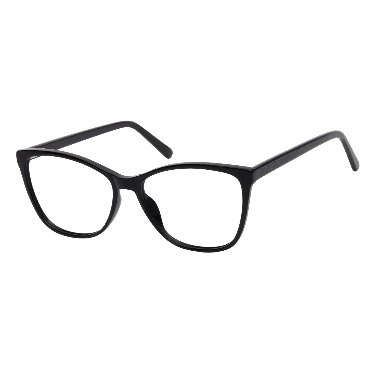 Square Black Eyeglasses