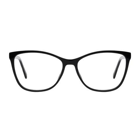 Square Black Eyeglasses