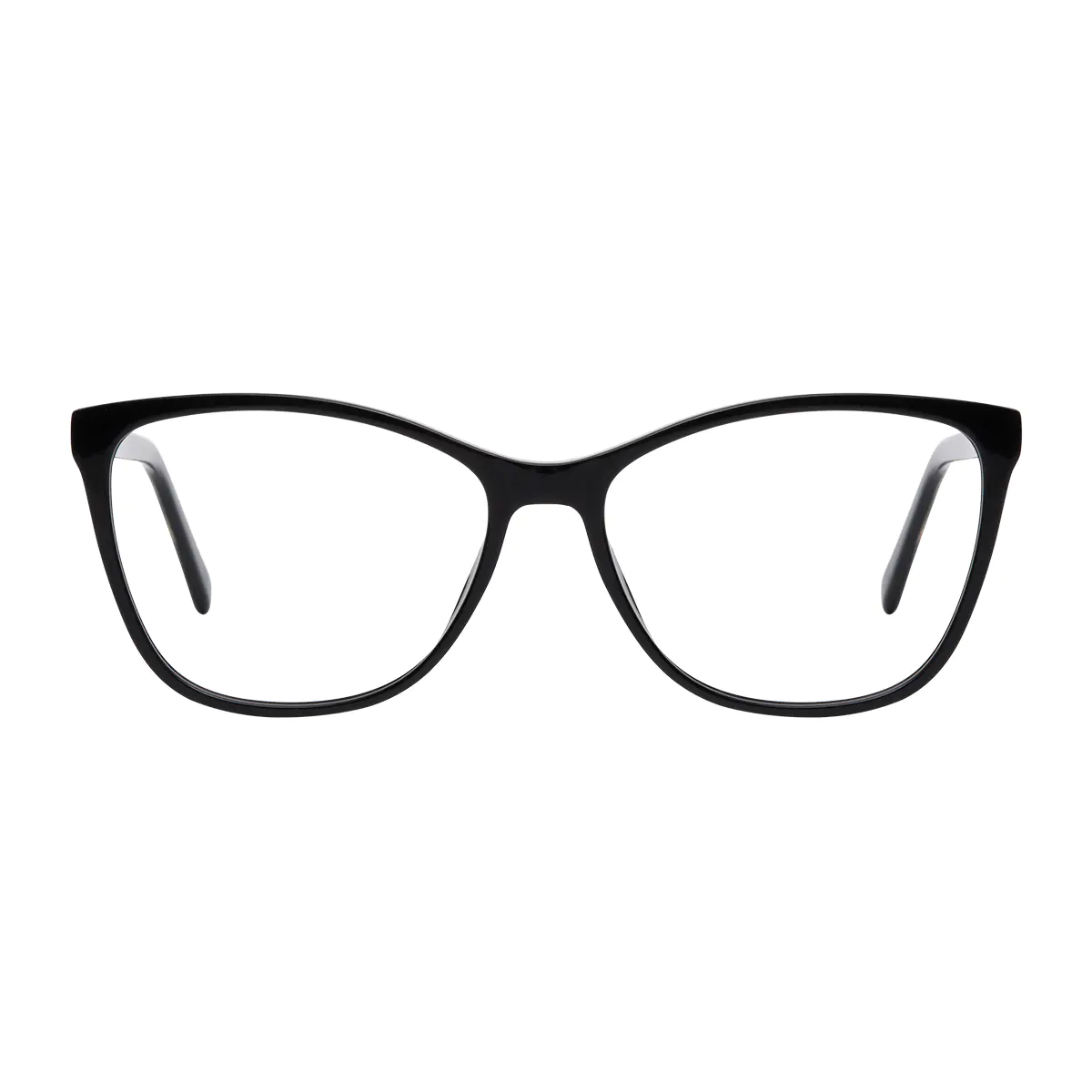 Square Black Eyeglasses