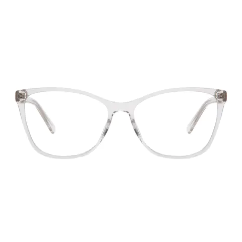Square Clear Eyeglasses