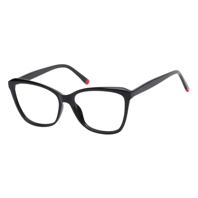 Rectangle Black Eyeglasses
