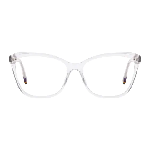 Rectangle Clear Eyeglasses