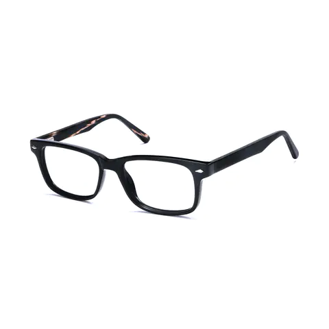 Rectangle Black Eyeglasses