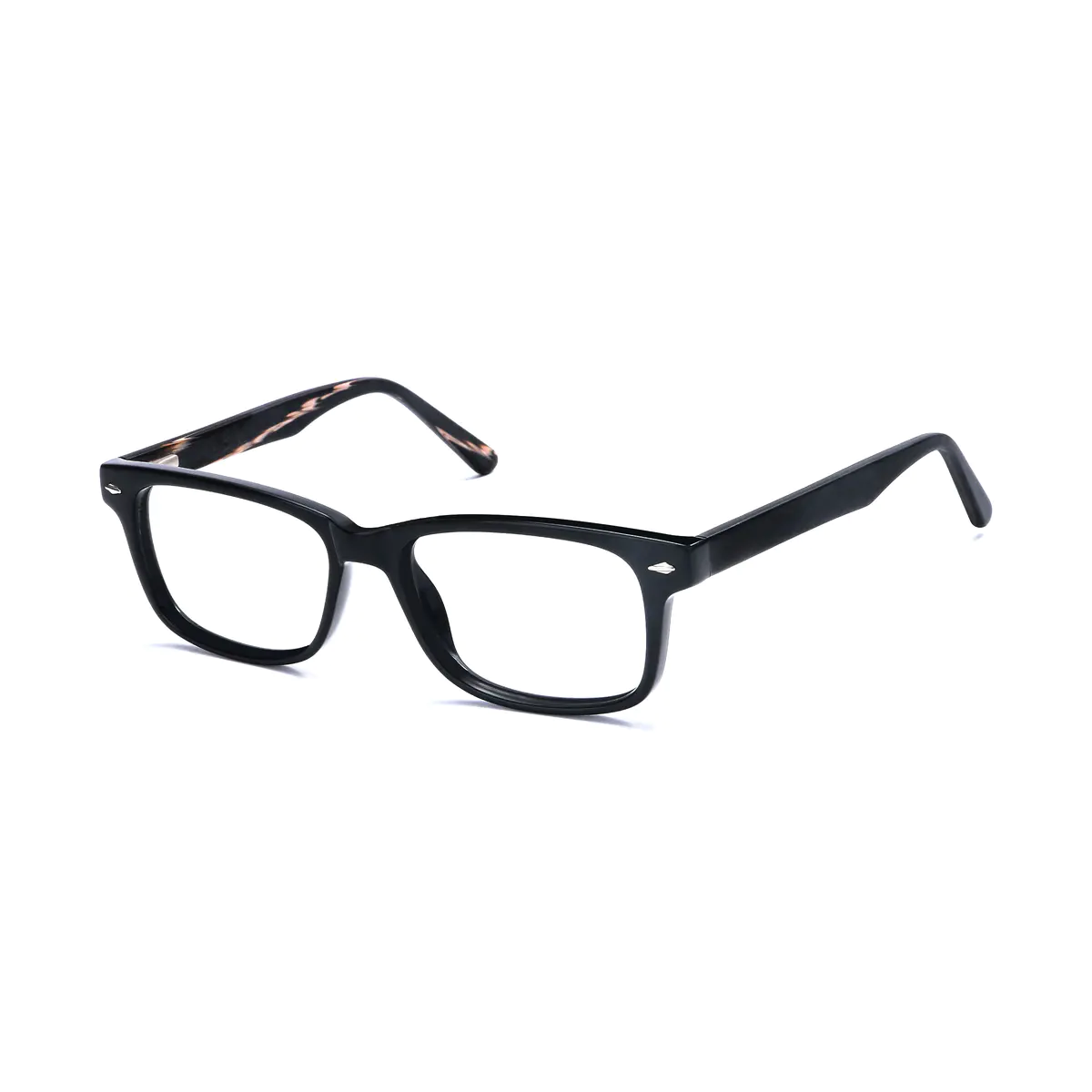Rectangle Black Eyeglasses